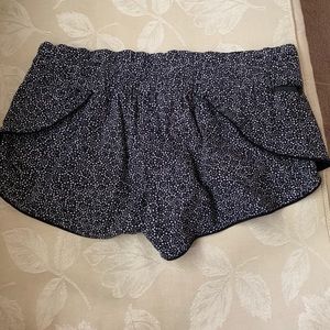 Floral Lululemon Booty Shorts